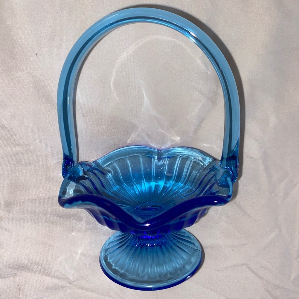 Vintage Blue Decor Trinket Dish - Picture 2 of 7